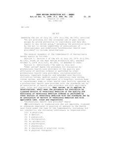 Act of Dec. 4, 1996,P.L. 896, No. 142 Cl. 35