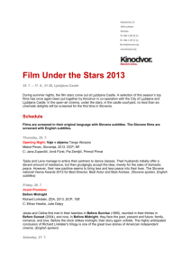 Film Under the Stars 2013