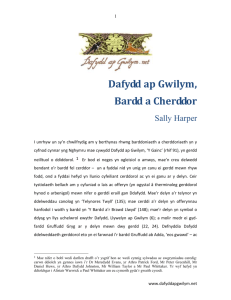 Sally Harper - Dafydd Ap Gwilym.net