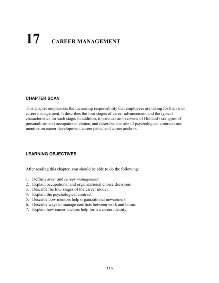 career management assignment 3