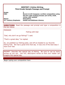 WESTEST 2 Online Writing Third Grade Sample Passage and