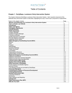 Chapter 8 - Department of Health & Hospitals