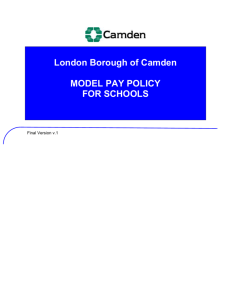 Pay Policy FINAL VERSION 01 SEPTEMBER 2013
