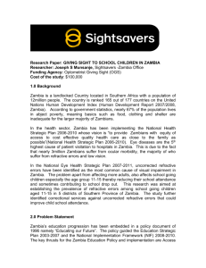 Research Paper - Education Symposium - Giving Sight