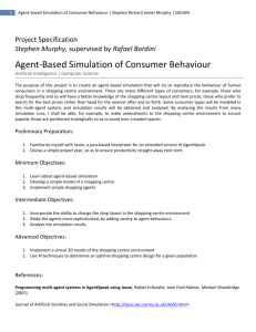 Agent-based Simulation of Consumer Behaviour | Stephen Richard