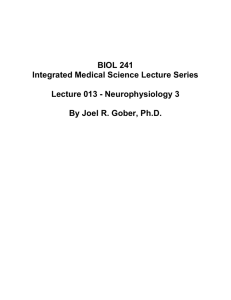 Lecture 014, Neurophysiology3 - dr-j