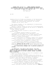 Act of Oct. 2, 2002,PL 806, No. 116 Cl. 18