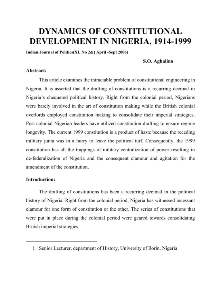 essay on development in nigeria