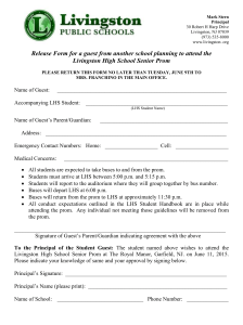 Release Form for a guest from another school planning to attend the