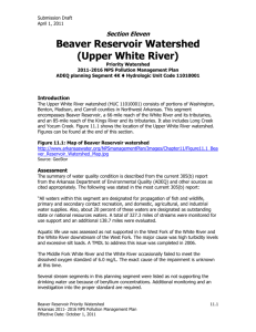 Watershed Protection Program – Beaver Lake