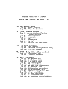 CODIFIED ORDINANCES OF ASHLAND - E