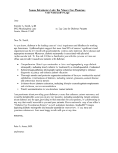 Sample Introductory Letter for Primary Care Physicians