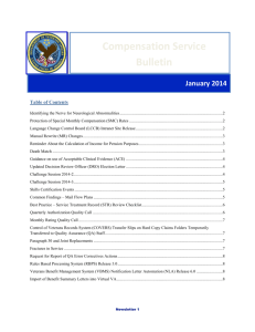 Compensation Service Bulletin January 2014