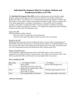 Sample Courtesy Postdoctoral Scholar Offer Letter