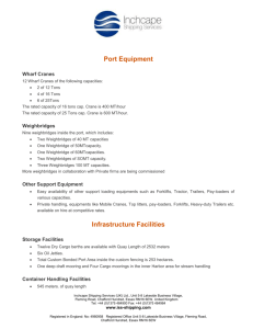 Kandla Port Information - Inchcape Shipping Services