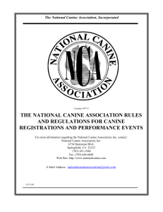 Rules_Regs_12_11_01 - National Canine Association