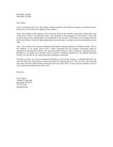 Palestine initial letter to Assoc