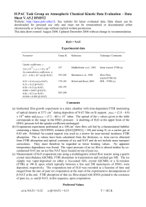 Word - IUPAC Task Group on Atmospheric Chemical Kinetic Data