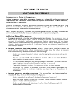 Cultural Competence - SFUSD School Health Programs Department