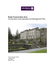 Rydal Conservation Area Appraisal and Management Plan