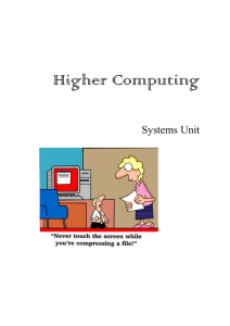 Higher Computing Systems