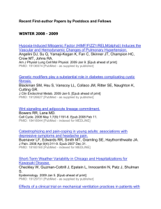 Recent First-author Papers by Postdocs and Fellows