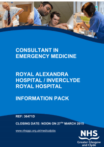 consultants in emergency medicine