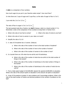 Proportion Problems