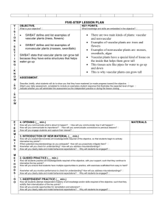 five-step lesson plan - 6th-grade-science-Mississippi-2010