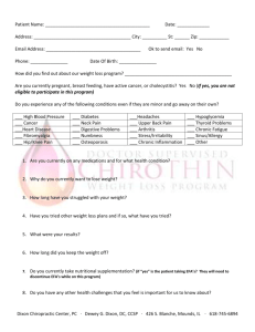 Interested in ChiroThin? Click here to the initial paperwork!