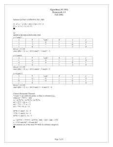 Analysis of Algorithms, 91