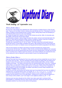 Diptford Diary 250915 - Diptford Primary school
