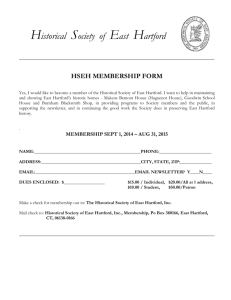word membership form - Historical Society of East Hartford