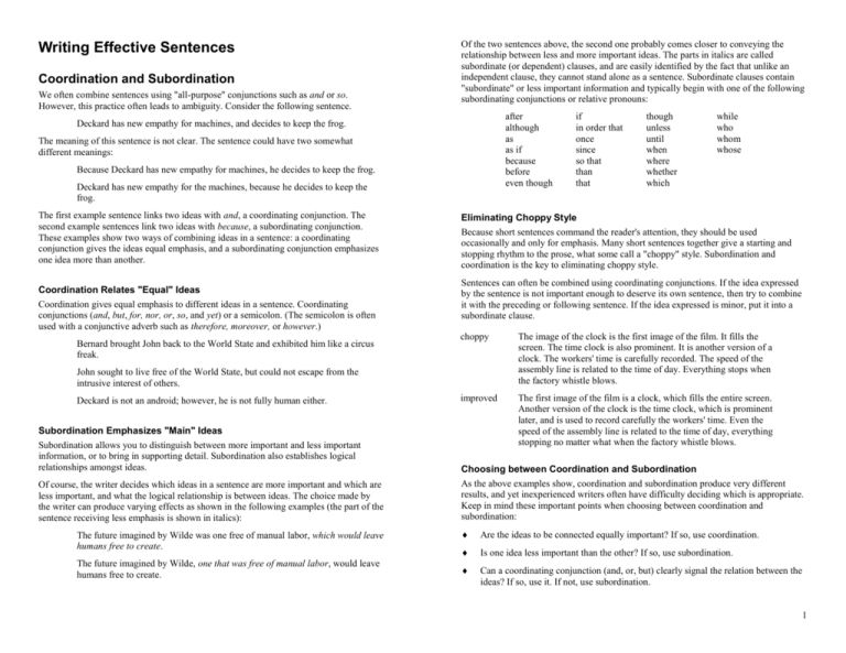 writing-effective-sentences