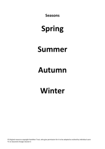Seasons Text Resource