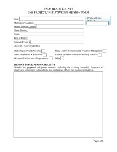 2015 LMS Project Proposal Form