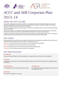 ACCC and AER corporate plan 2013-14