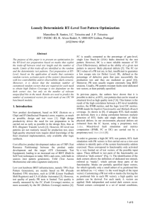 Experiments on RTL ATPG and Fault Simulation