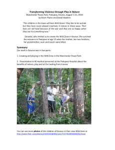Transforming Violence Through Play in Nature