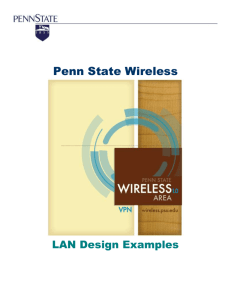 Simple Wireless LAN: Example 1a, Not Compliant