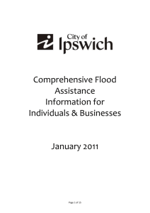 Comprehensive Flood Assistance