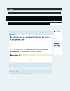 sshspd / Curriculum Compactor Sentence Structure Assessment