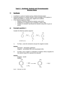 isomerism, synthesis & analysis