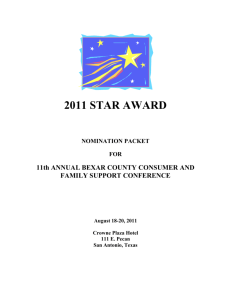 2011 star award - Center for Health Care Services