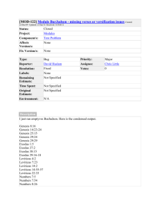 [#MOD-122] Module BurJudson - missing verses or versification issues