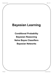 Bayesian Learning