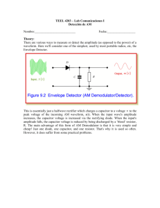 There are various ways to measure or detect the amplitude (as