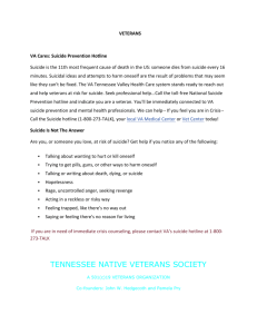 Veterans - NAMI Tennessee