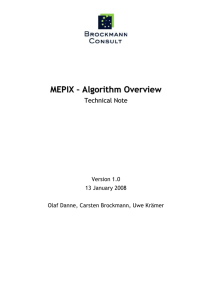 3. MEPIX Products - Brockmann Consult
