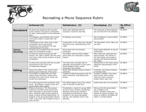 Movie Sequence Rubric2
